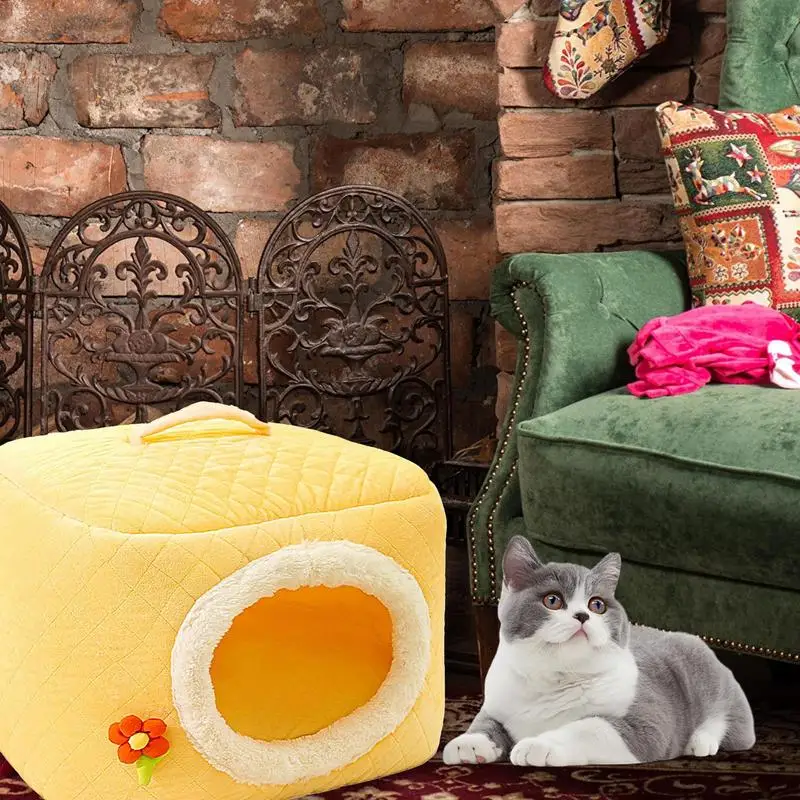 Dog Bed Cave Foldable Cat Bed With Cover Thickened Dog House Kennel Sleeping Bed Cat Nest Furniture With Removable Cushion For
Dog Bed Cave Foldable Cat Bed With Cover Thickened Dog House Kennel Sleeping Bed Cat Nest Furniture With Removable Cushion For
