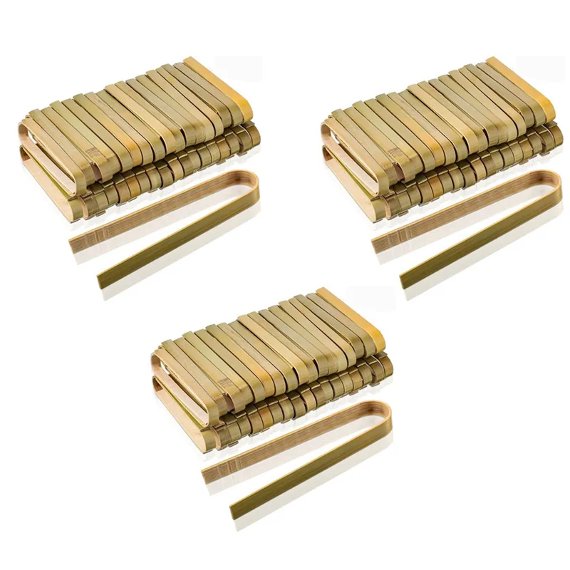 240 Pcs Mini Bamboo Disposable Bread Tongs 4 Inch Toast Tongs Disposable Cooking Tongs Food Serving Clips-B09B 
240 Pcs Mini Bamboo Disposable Bread Tongs 4 Inch Toast Tongs Disposable Cooking Tongs Food Serving Clips-B09B