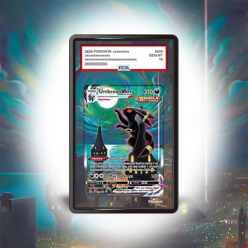 Art for Psa Case Card Display Umbreon Espeon Bulbasaur Pikachu Vaporeon Jolteon Flareon Acrylic Extended Rack Excluding Card
Art for Psa Case Card Display Umbreon Espeon Bulbasaur Pikachu Vaporeon Jolteon Flareon Acrylic Extended Rack Excluding Card