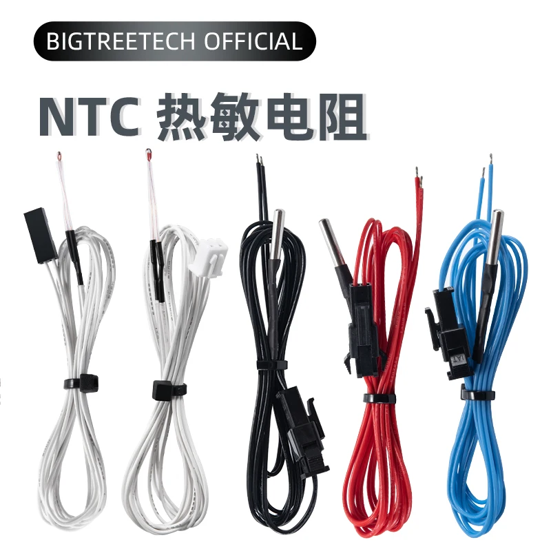 Аксессуары для 3D-принтеров, термисторный датчик температуры NTC100K (B3950), контроль температуры, разъем XH2.54, комплект «сделай сам» 
Аксессуары для 3D-принтеров, термисторный датчик температуры NTC100K (B3950), контроль температуры, разъем XH2.54, комплект «сделай сам»