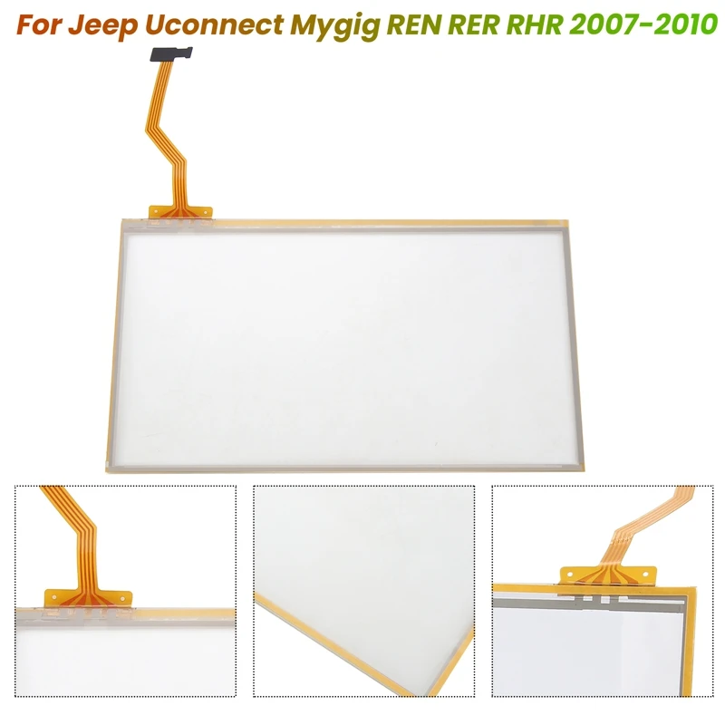 Car 6.5 Inch Touch Screen Glass Digitizer Fit For Jeep Uconnect Mygig REN RER RHR 2007-2010 05064879AH 05064879A
Car 6.5 Inch Touch Screen Glass Digitizer Fit For Jeep Uconnect Mygig REN RER RHR 2007-2010 05064879AH 05064879A