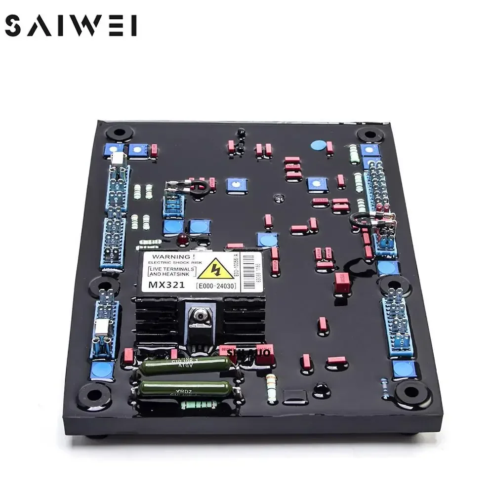 Good Quality MX321 AVR Permanent Magnet Generator Voltage Regulator Stabilizer Red Soft Glue With Stamford Logo Alternator Parts
Good Quality MX321 AVR Permanent Magnet Generator Voltage Regulator Stabilizer Red Soft Glue With Stamford Logo Alternator Parts