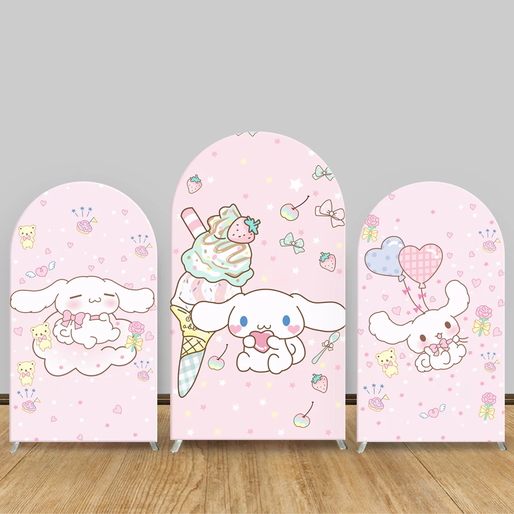 TB Cinnamoroll Arch Backdrop Cover Sanrio Pink Girls Birthday Baby Shower Photograph Background Party Decorations Stretch Fabric
TB Cinnamoroll Arch Backdrop Cover Sanrio Pink Girls Birthday Baby Shower Photograph Background Party Decorations Stretch Fabric