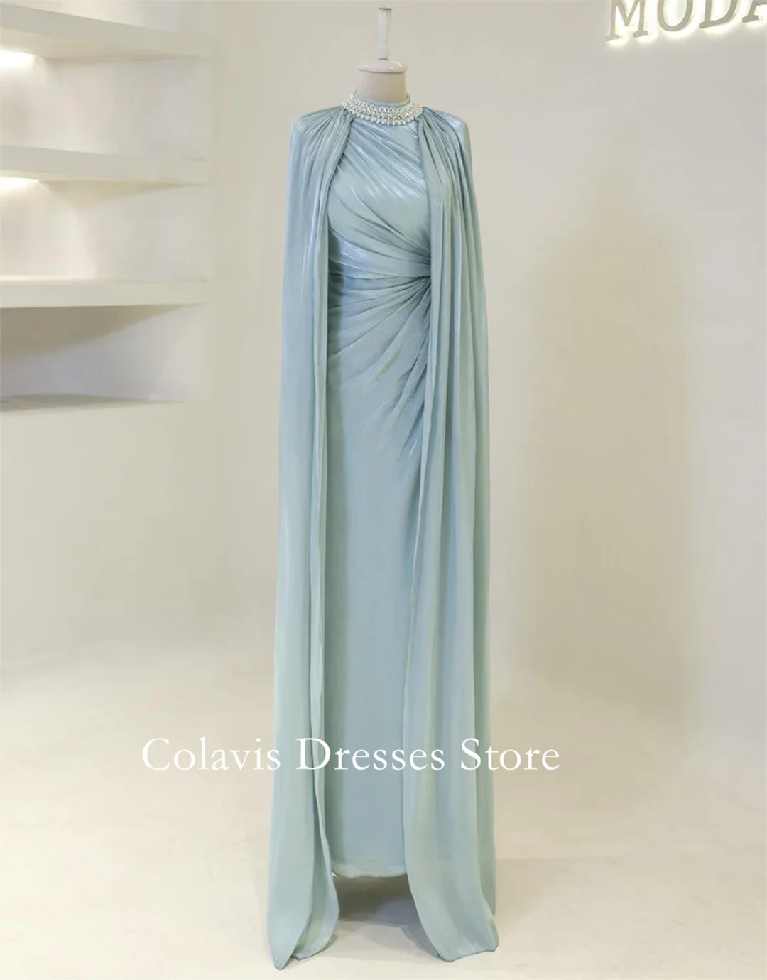 2025 Customized High Neck Full Sleeves Mermaid Chiffon Crystal Prom Dresses Evening Dress Women Evening Gowns Formal Party Dress
2025 Customized High Neck Full Sleeves Mermaid Chiffon Crystal Prom Dresses Evening Dress Women Evening Gowns Formal Party Dress