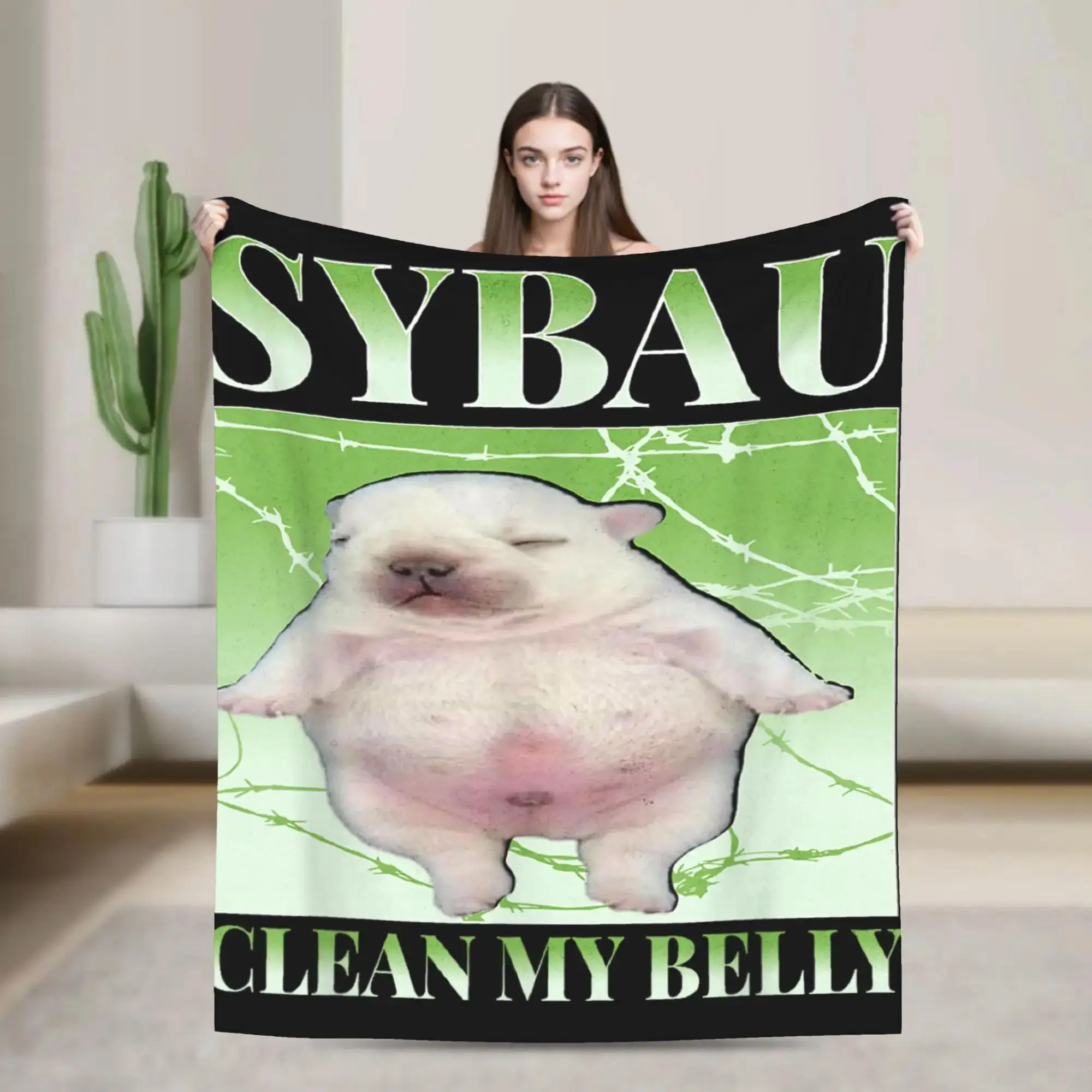 Pibble Meme Wash My Belly Flannel Blanket for Couch Chair Sofa Bed Camping Soft Bedspread Cover
Pibble Meme Wash My Belly Flannel Blanket for Couch Chair Sofa Bed Camping Soft Bedspread Cover