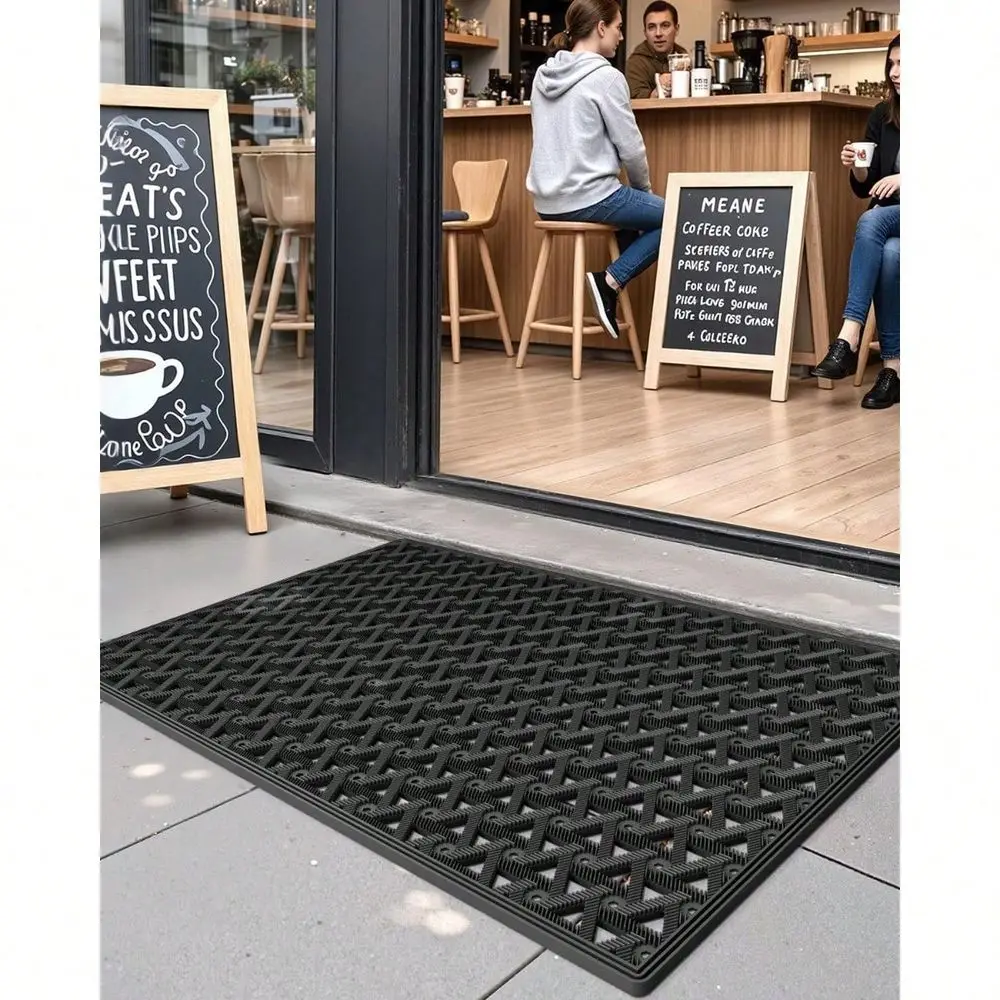 Door Mat Outside Entrance Rubber Welcome Floor Mats, Doormat Heavy Duty Non Slip, Dirt Trapper Waterproof Exterior Entry Mats F
Door Mat Outside Entrance Rubber Welcome Floor Mats, Doormat Heavy Duty Non Slip, Dirt Trapper Waterproof Exterior Entry Mats F