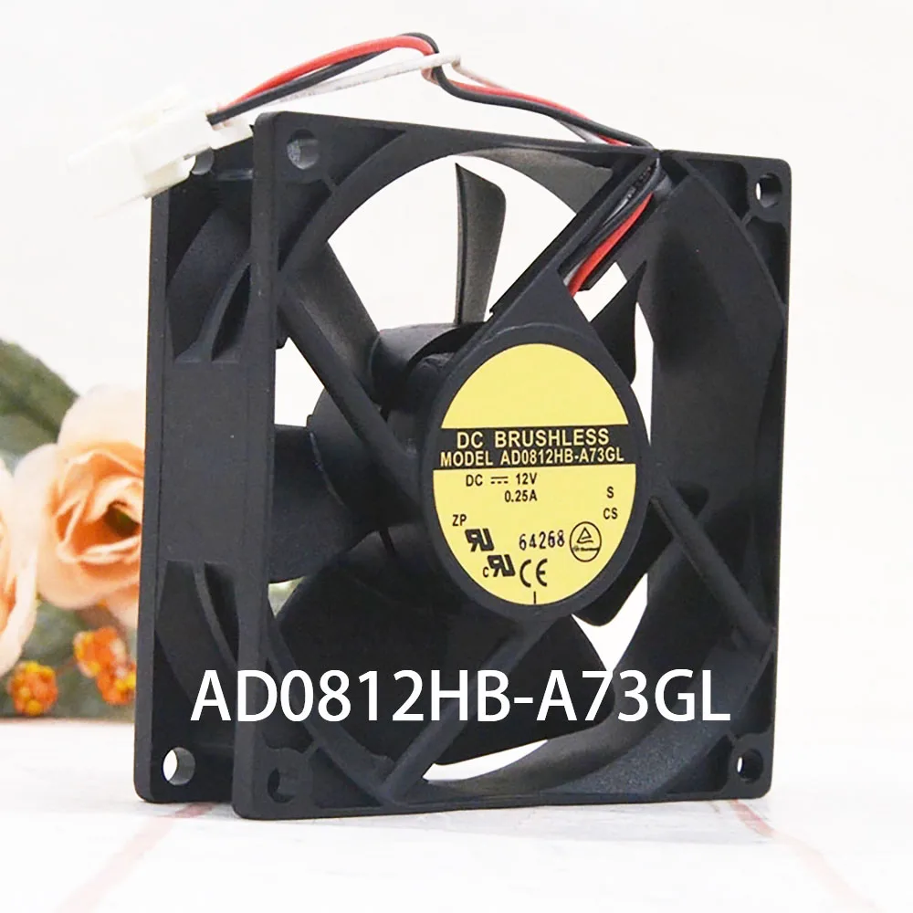 Case Cabinet cooling AD0812HB-A73GL 12VDC 0.25A 80*80*25mm 36CFM 3pin Axial flow radiator
Case Cabinet cooling AD0812HB-A73GL 12VDC 0.25A 80*80*25mm 36CFM 3pin Axial flow radiator