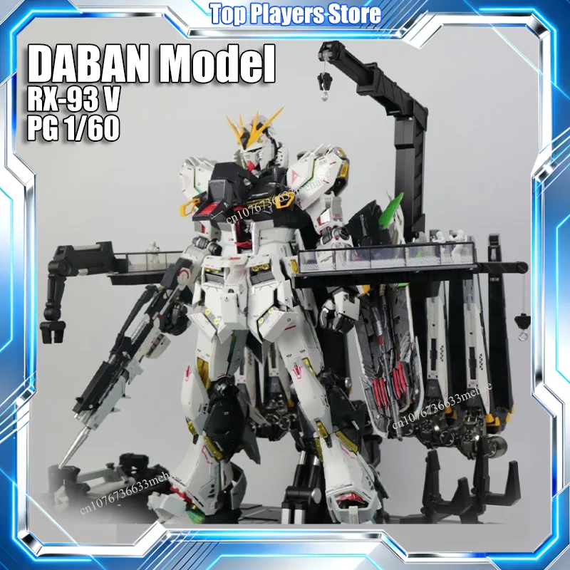 In Stock DABAN Model RX-93 V PG 1/60 Assembly Model Kit Metal Structure Toys Action Figure Plastic Robot Ornament Gifts
In Stock DABAN Model RX-93 V PG 1/60 Assembly Model Kit Metal Structure Toys Action Figure Plastic Robot Ornament Gifts