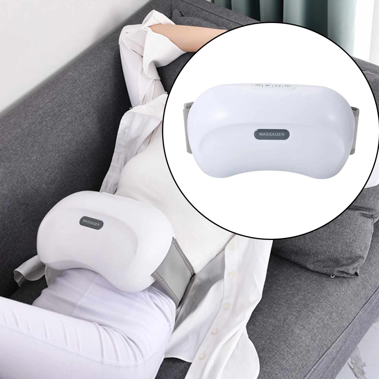 Abdominal Massager Belt Pain Relief Back Pain Belly Wrap with US Plug Fast Mild Heat Heating Pad for Lumbar Women & Men
Abdominal Massager Belt Pain Relief Back Pain Belly Wrap with US Plug Fast Mild Heat Heating Pad for Lumbar Women & Men