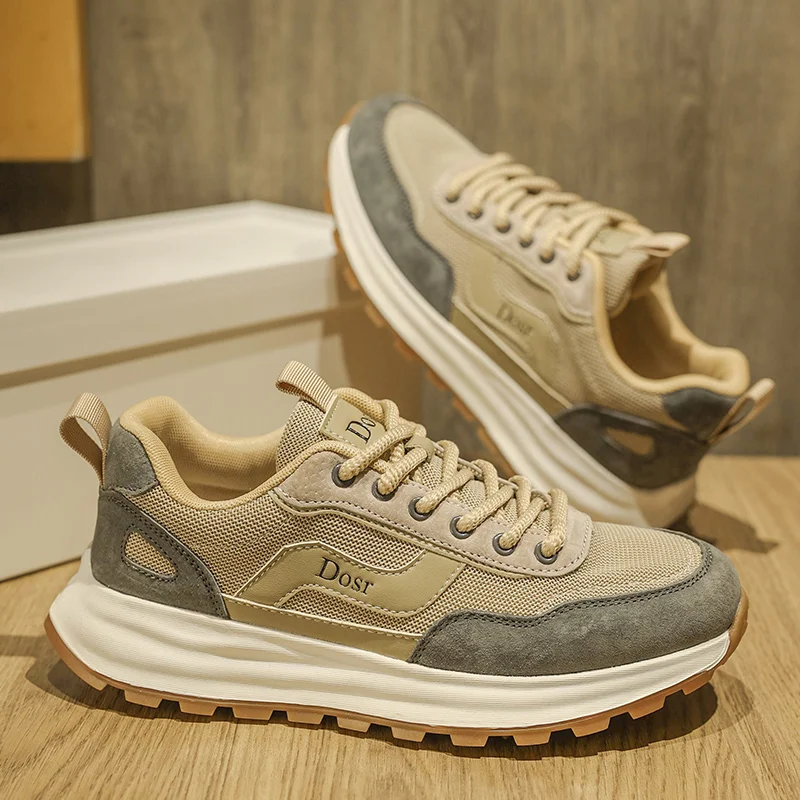 Men's high-quality lightweight casual shoes Four seasons breathable soft-sole comfort outdoor fashion walking sports board shoes
Men's high-quality lightweight casual shoes Four seasons breathable soft-sole comfort outdoor fashion walking sports board shoes
