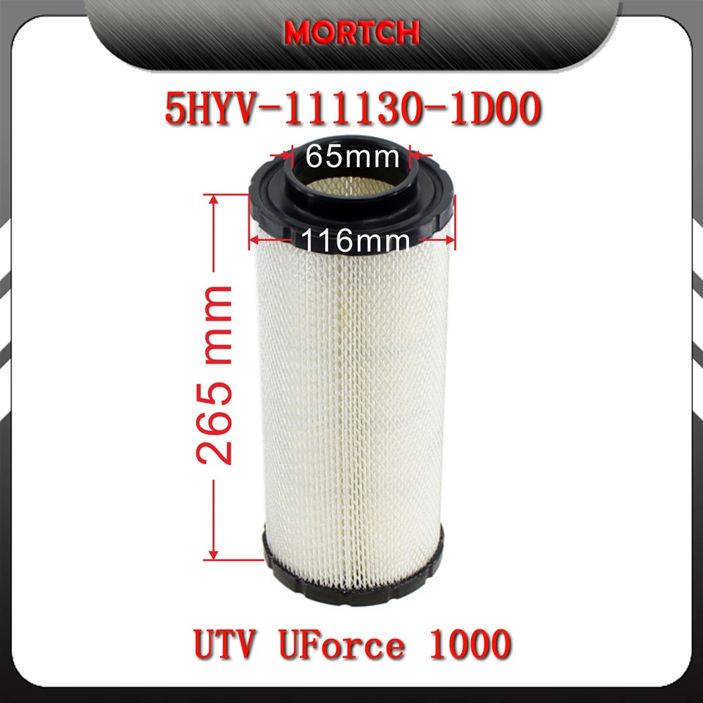 Air Filter Element 5HYV-111130-1D00 Replacement For CFMoto UForce ZForce 1000 SSV UTV Alpine CM1000UZ
Air Filter Element 5HYV-111130-1D00 Replacement For CFMoto UForce ZForce 1000 SSV UTV Alpine CM1000UZ