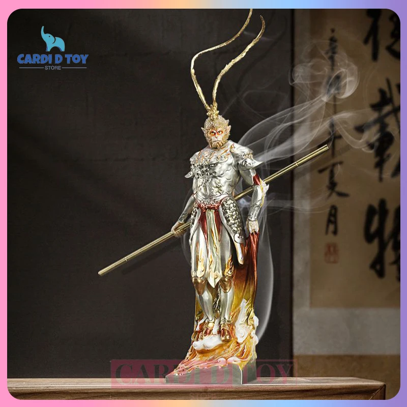 Blackmyth: Wukong модель обезьяны король солнце Wukong игра наружные статуи золотые кольца Стик темная модель настольные украшения подарок
Blackmyth: Wukong модель обезьяны король солнце Wukong игра наружные статуи золотые кольца Стик темная модель настольные украшения подарок
