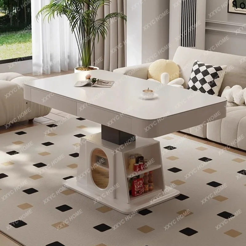 X-S table living room light luxury household solid wood rock slab can be lifted and lowered dining table dual-purpose HG
X-S table living room light luxury household solid wood rock slab can be lifted and lowered dining table dual-purpose HG