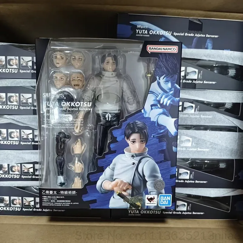 Bandai Shf Jujutsu Kaisen Yuta Okkotsu Special Grade Sorcerer The Culling Game Articulated Finished Figure For Collectors
Bandai Shf Jujutsu Kaisen Yuta Okkotsu Special Grade Sorcerer The Culling Game Articulated Finished Figure For Collectors