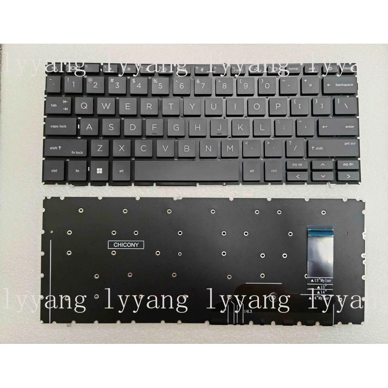 f New FOR HP ProBook 440 G9 445 G9 Series Laptop Keyboard US Black No Backlit
f New FOR HP ProBook 440 G9 445 G9 Series Laptop Keyboard US Black No Backlit