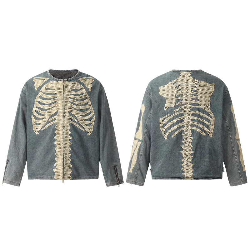 New Fashion Kapital Jackets Creative Embroidered Casual Men Women High Quality Kapital Zipper Jacket
New Fashion Kapital Jackets Creative Embroidered Casual Men Women High Quality Kapital Zipper Jacket