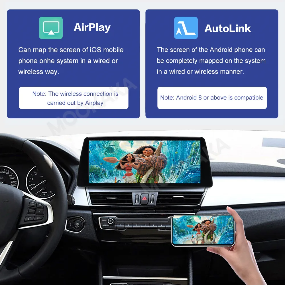 10.25/12.3'' Экран для BMW 2 серии F23 F45 2013-2017, система Linux, Android Auto, беспроводной Apple CarPlay, радио, плеер, BT
10.25/12.3'' Экран для BMW 2 серии F23 F45 2013-2017, система Linux, Android Auto, беспроводной Apple CarPlay, радио, плеер, BT