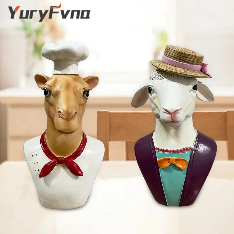 YuryFvna Animal Statue Hippo Sheep Deer Horse Figurine Abstract Geometric Style Resin Sculpture Home Office Desktop Decoration
YuryFvna Animal Statue Hippo Sheep Deer Horse Figurine Abstract Geometric Style Resin Sculpture Home Office Desktop Decoration