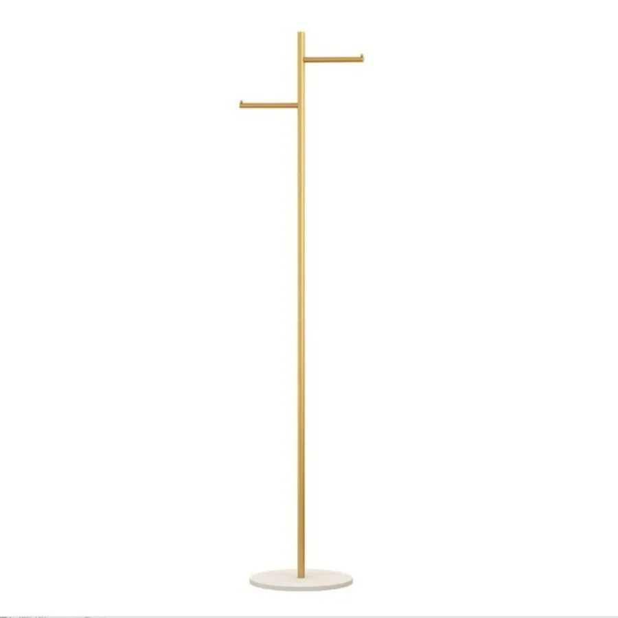 Clothing Rack, Golden Metal Freestanding Heavy Duty Clothes Rack with Marble Base, Multipurpose Garment Hanger for Bedroom, Hat
Clothing Rack, Golden Metal Freestanding Heavy Duty Clothes Rack with Marble Base, Multipurpose Garment Hanger for Bedroom, Hat
