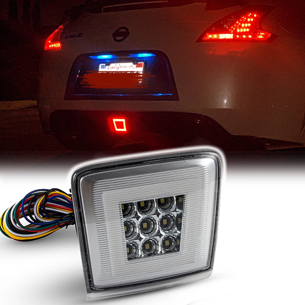 1pc Backup Reverse LED Brake Fog Tag Light for Nissan 370Z 2009- Juke Nismo 2013-2017 Sentra Nismo 2017- Auto Assembly Parts
1pc Backup Reverse LED Brake Fog Tag Light for Nissan 370Z 2009- Juke Nismo 2013-2017 Sentra Nismo 2017- Auto Assembly Parts