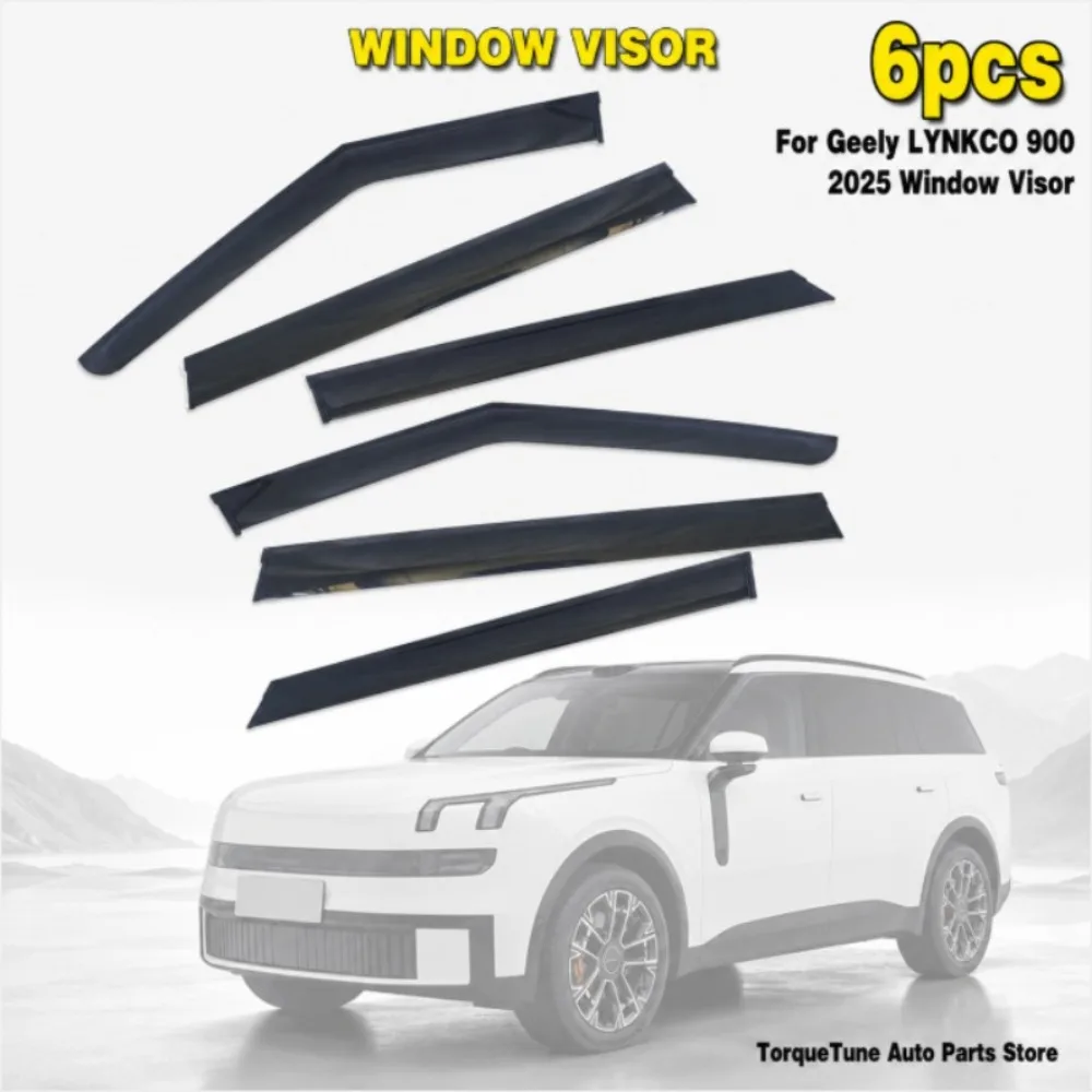 For Geely Lynk & Co 900 2025 Premium Aerodynamic Side Door Rain Visors, Shatter-Resistant PC Window Deflectors, Quick Mount Car
For Geely Lynk & Co 900 2025 Premium Aerodynamic Side Door Rain Visors, Shatter-Resistant PC Window Deflectors, Quick Mount Car