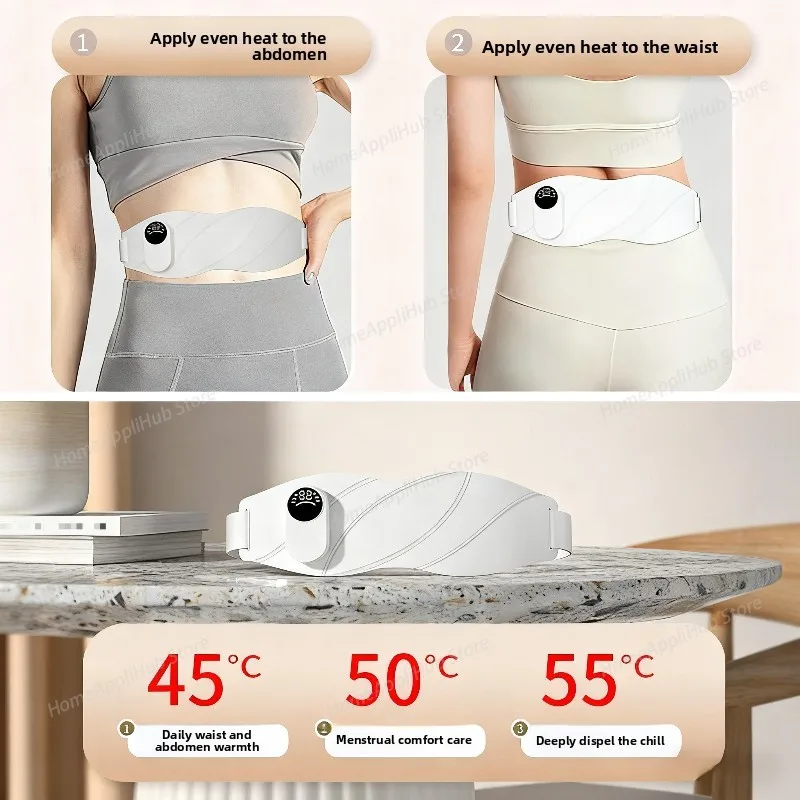 Home Use Hot Compress Vibrating Massage Belt - Multi-Speed Temperature Control, Menstrual Period Uterus Warming and Waist
Home Use Hot Compress Vibrating Massage Belt - Multi-Speed Temperature Control, Menstrual Period Uterus Warming and Waist