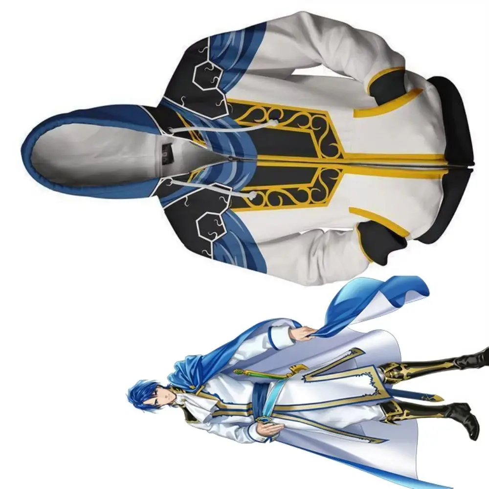 Game Fire Emblem Sigurd Cosplay Sweatshirt Knight Costume Men's 3D Printed Zipper Pullovers Hooded Coat Halloween Birthday Gifts
Game Fire Emblem Sigurd Cosplay Sweatshirt Knight Costume Men's 3D Printed Zipper Pullovers Hooded Coat Halloween Birthday Gifts
