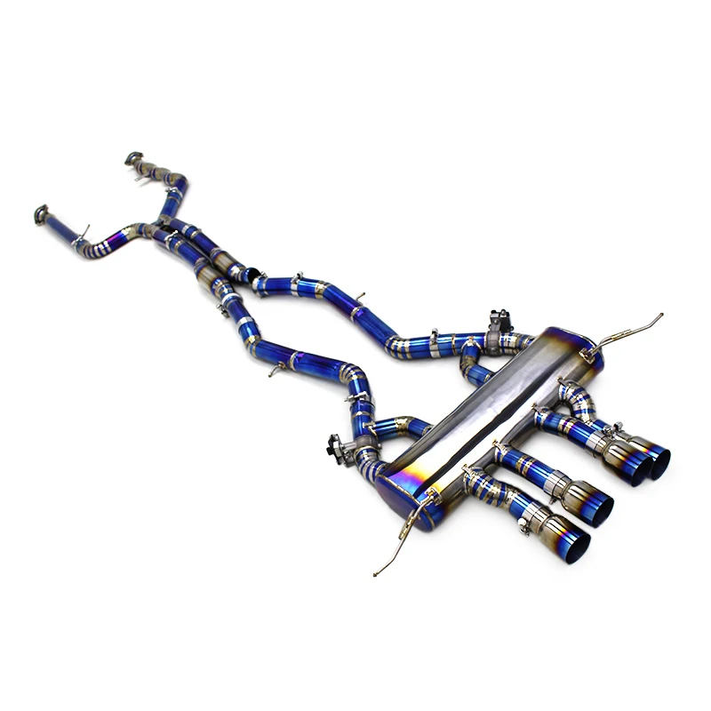 OEM Valvetronic Exhaust Pipes For BMW M3/M4 G80/G82 3.0T 2019-2023 Titanium Catback Muffler Equal Length Mid Pipes
OEM Valvetronic Exhaust Pipes For BMW M3/M4 G80/G82 3.0T 2019-2023 Titanium Catback Muffler Equal Length Mid Pipes