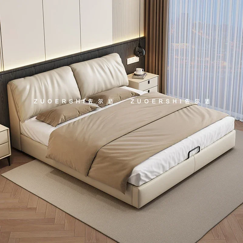 Leather Sleeping Bed Princess Safe Sun Children Comfortable Cheap Japanese Bedroom Bedroom Bed Wooden Muebles Hotel Furniture
Leather Sleeping Bed Princess Safe Sun Children Comfortable Cheap Japanese Bedroom Bedroom Bed Wooden Muebles Hotel Furniture