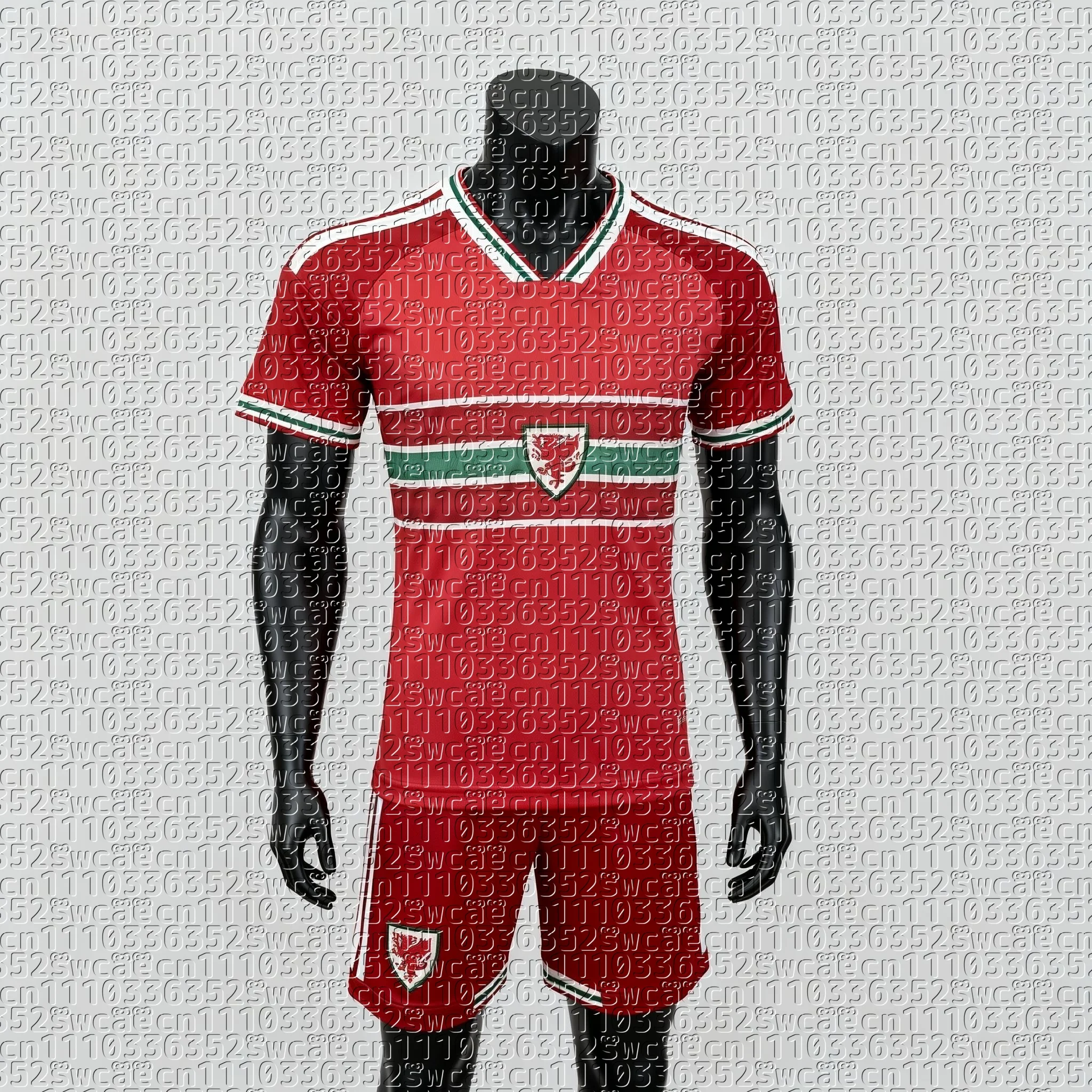 2026 New Men's T-shirt Set Welsh Football Team Uniform Summer Training Uniform Adult Sports Top Shorts
2026 New Men's T-shirt Set Welsh Football Team Uniform Summer Training Uniform Adult Sports Top Shorts