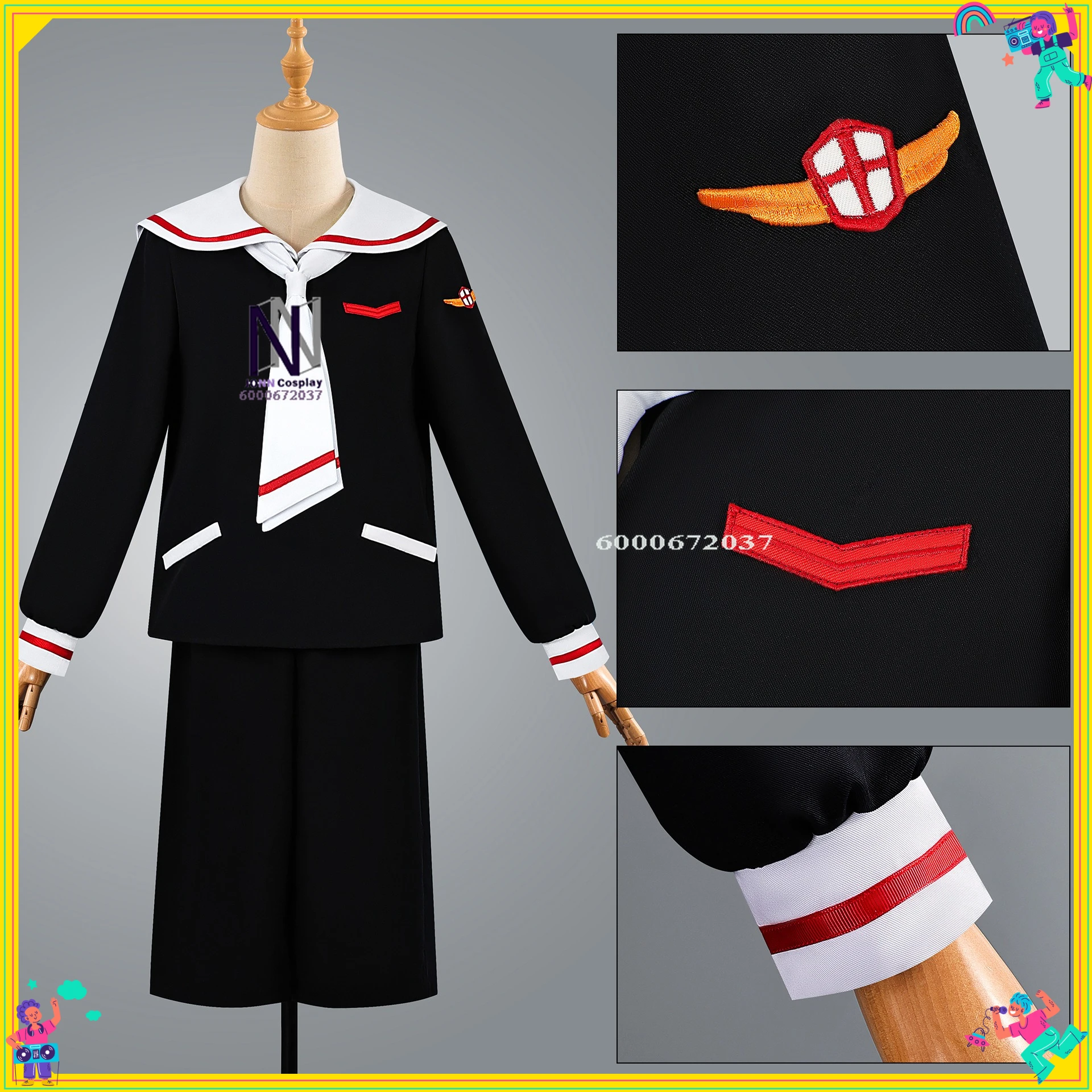 Anime Sakura Cosplay Costume Syaoran Li Role Playing Clothes New School Uniform Outfit Wig Hat for Men Women Comic Con Halloween
Anime Sakura Cosplay Costume Syaoran Li Role Playing Clothes New School Uniform Outfit Wig Hat for Men Women Comic Con Halloween
