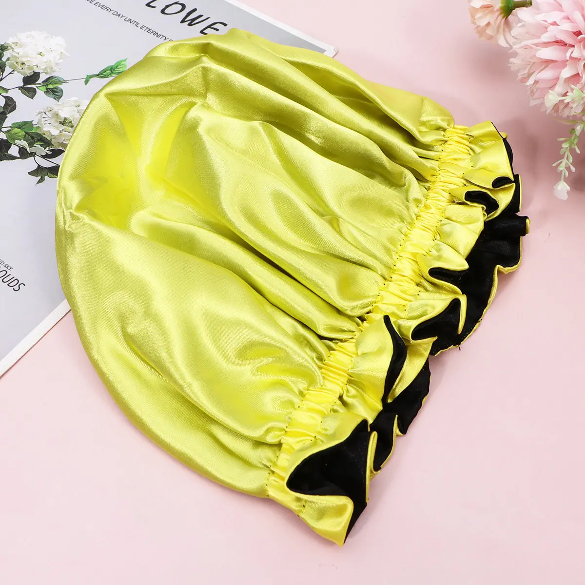 Kids Satin Sleeping Cap Elastic Rim Hair Protection for Home Sleep Bathing Face Washing Lightweight Comfortable
Kids Satin Sleeping Cap Elastic Rim Hair Protection for Home Sleep Bathing Face Washing Lightweight Comfortable