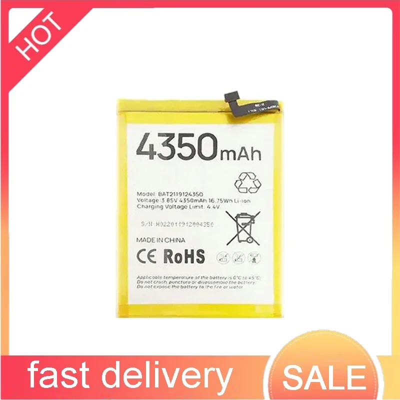 Mobile Phone Battery For Doogee X93 BAT2119124350 Long Lasting 4350mAh
Mobile Phone Battery For Doogee X93 BAT2119124350 Long Lasting 4350mAh