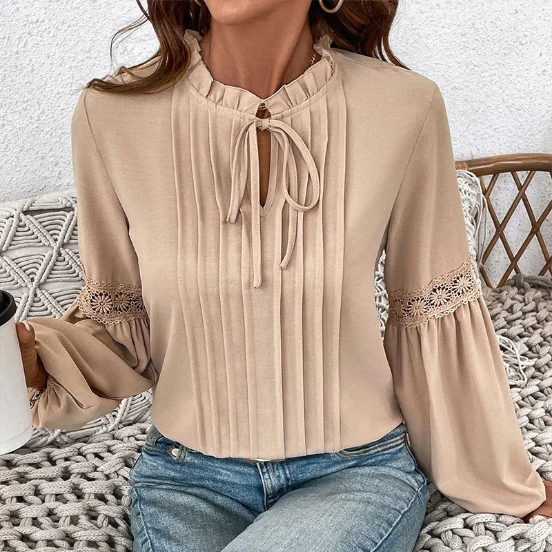 Shirts Women Top Blouses Shirt V Neck Puff Sleeve Tops Solid Pleated Y2k Streetwear Casual Regular Elegant Shirts Spring 2026
Shirts Women Top Blouses Shirt V Neck Puff Sleeve Tops Solid Pleated Y2k Streetwear Casual Regular Elegant Shirts Spring 2026