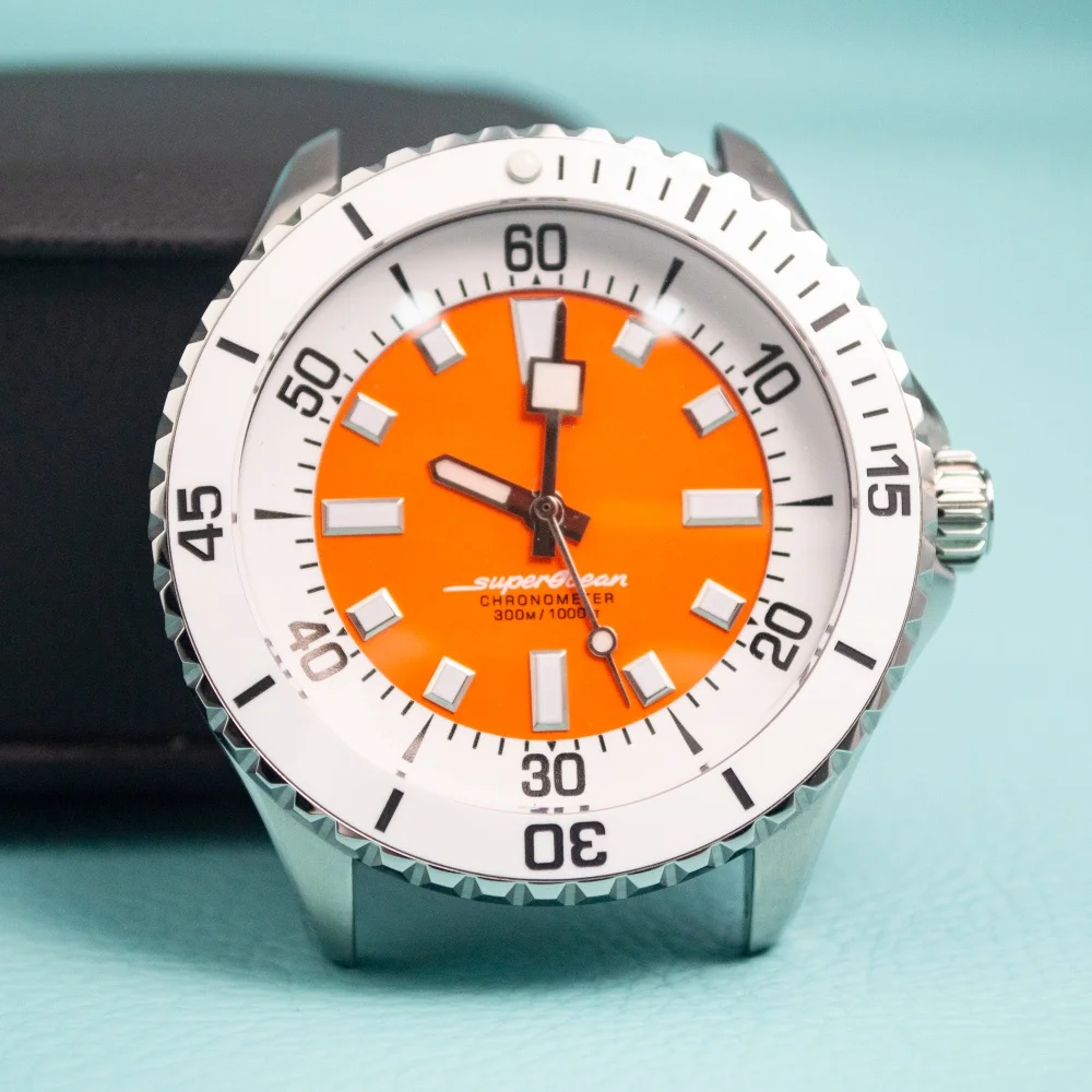 NH35 Case 200m Dive Watch Case NH35 Case Luminous Dial Hands Stainless Steel Sapphire Crystal Case fit NH35 Movement
NH35 Case 200m Dive Watch Case NH35 Case Luminous Dial Hands Stainless Steel Sapphire Crystal Case fit NH35 Movement