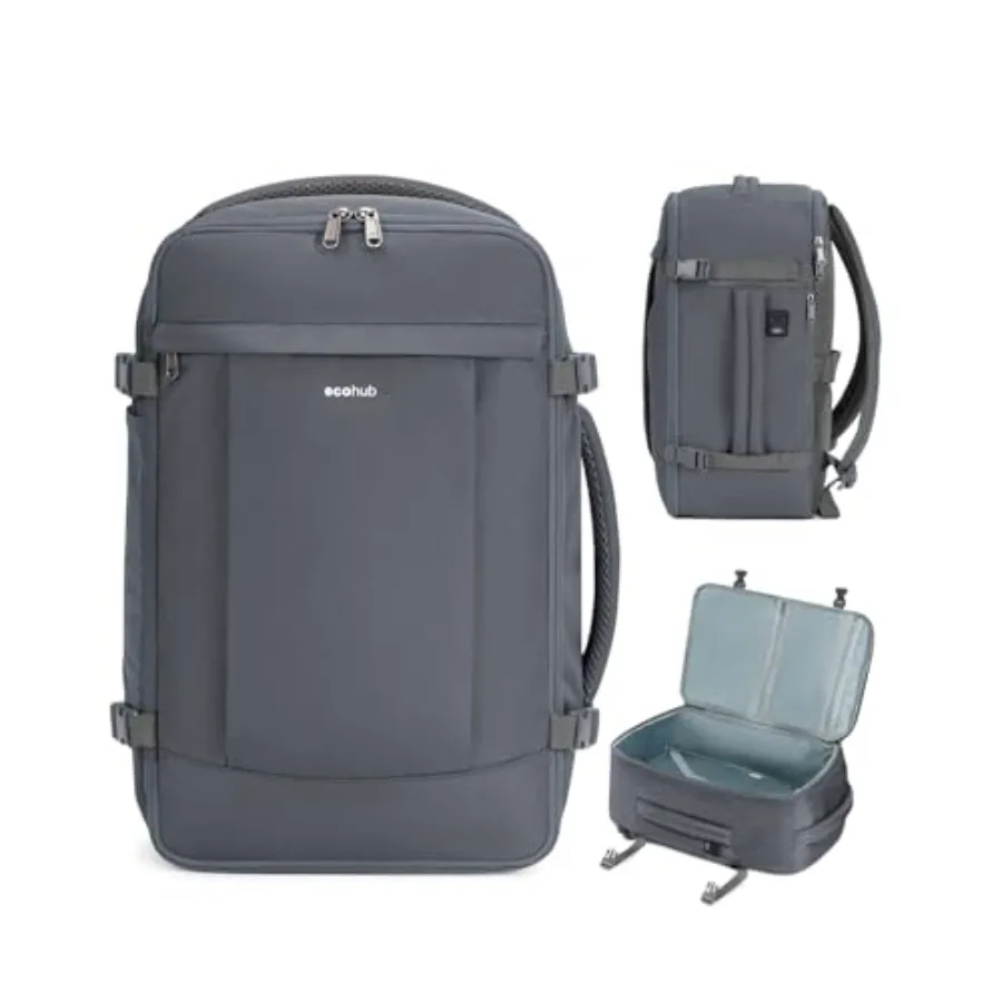 17'' Small Travel Backpack, United Airles Personal Item Bag 16.9"x10"x7.5" Carry on Backpack with USB Port Luggage Sleeve Trave
17'' Small Travel Backpack, United Airles Personal Item Bag 16.9"x10"x7.5" Carry on Backpack with USB Port Luggage Sleeve Trave