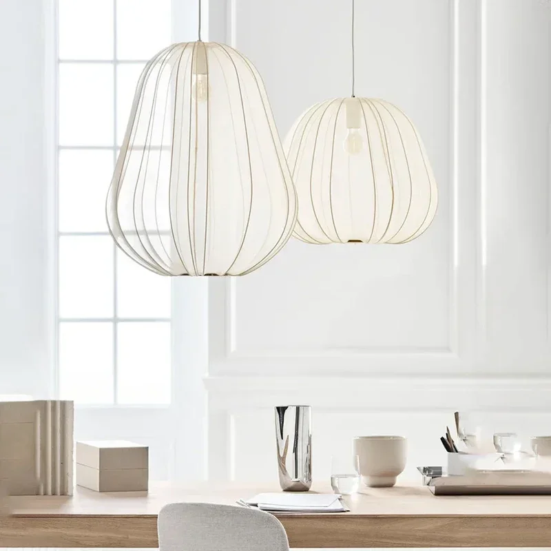 Modern Nordic Minimalist Fabric Wabi Sabi Chandelier Dining Room Bar Bedroom Loft Pendant Lamp Restaurant Decor Hanging Light Fi
Modern Nordic Minimalist Fabric Wabi Sabi Chandelier Dining Room Bar Bedroom Loft Pendant Lamp Restaurant Decor Hanging Light Fi