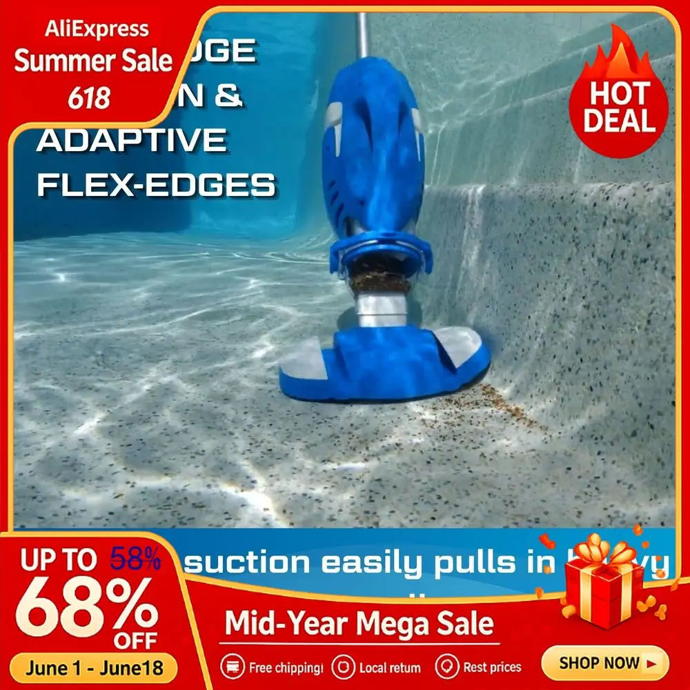 2026 Max Cordless Pool Vacuum for Inground amp Above Ground Pools, More Suction Power, 60 Min Runtime, OmniDirectional Custom
2026 Max Cordless Pool Vacuum for Inground amp Above Ground Pools, More Suction Power, 60 Min Runtime, OmniDirectional Custom