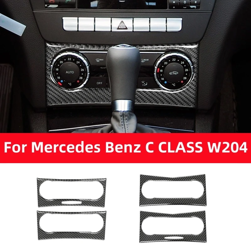 For Mercedes-Benz C Class W204 2007-2013 Car AC Knob Button Control Panel Decoration Cover Trim Sticker Interior Accessories
For Mercedes-Benz C Class W204 2007-2013 Car AC Knob Button Control Panel Decoration Cover Trim Sticker Interior Accessories