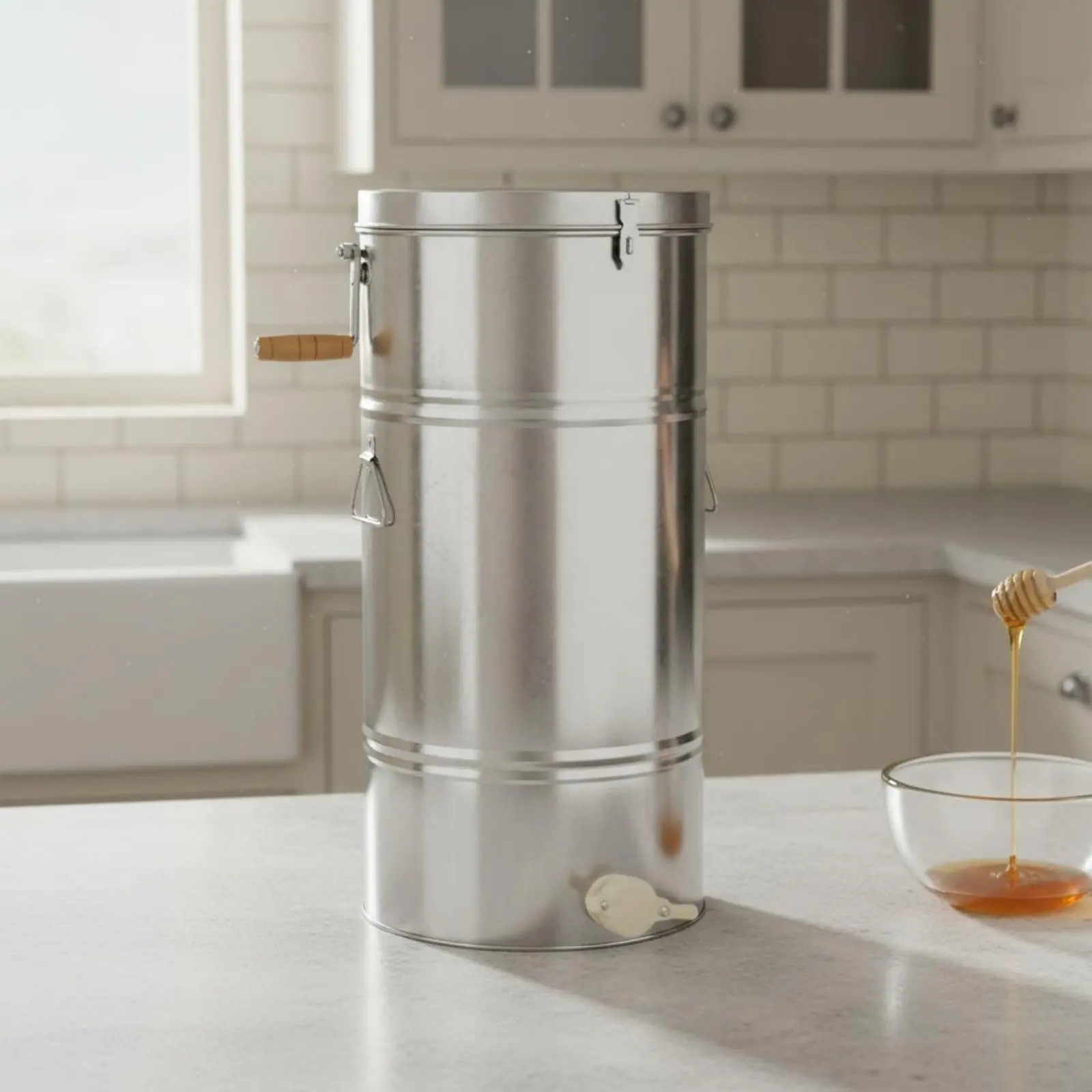 2 Frame Honey Extractor High Efficiency 2-Frame Honey Centrifuge Beekeeping Centrifuge Hygienic Design Apiary Equipment
2 Frame Honey Extractor High Efficiency 2-Frame Honey Centrifuge Beekeeping Centrifuge Hygienic Design Apiary Equipment