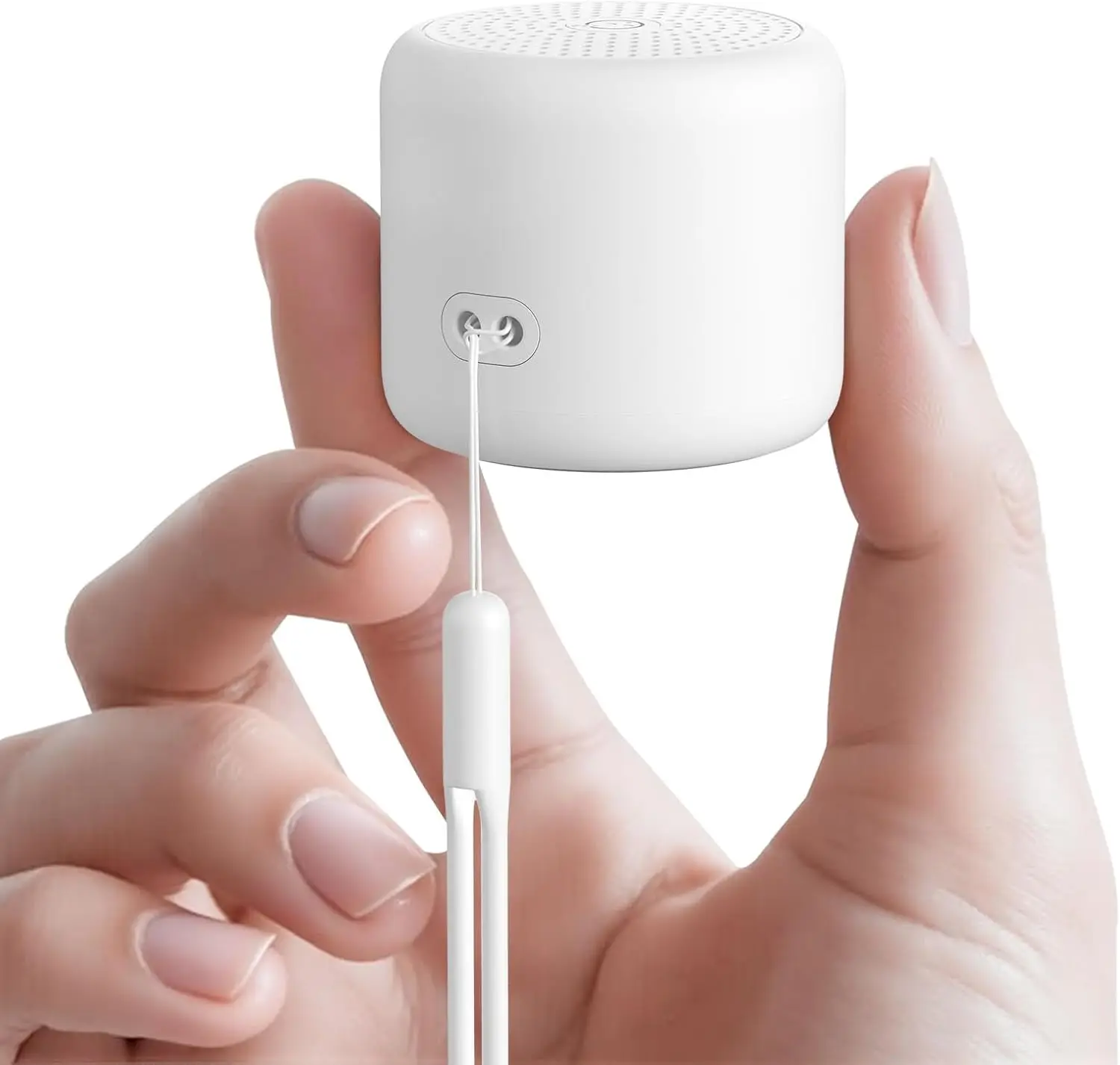 Mini White Noise Machine, 18 Soothing Sounds, Timer & Memory, Portable for Travel & Sleep
Mini White Noise Machine, 18 Soothing Sounds, Timer & Memory, Portable for Travel & Sleep