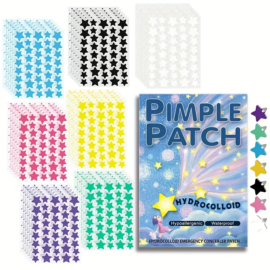 560pcs facial acne covering stickers,hydrocolloid covering agents, gentle on the skin,with excellent waterproof performance.
560pcs facial acne covering stickers,hydrocolloid covering agents, gentle on the skin,with excellent waterproof performance.
