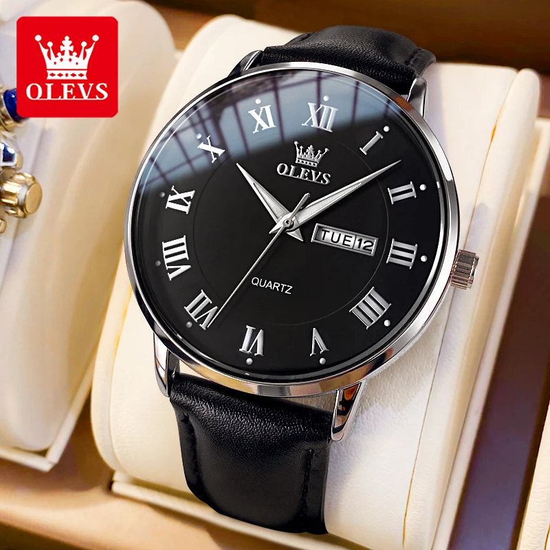OLEVS 2920, модные мужские кварцевые часы для отдыха, водонепроницаемые часы с календарем в римской шкале, классические светящиеся оригинальные спортивные мужские часы
OLEVS 2920, модные мужские кварцевые часы для отдыха, водонепроницаемые часы с календарем в римской шкале, классические светящиеся оригинальные спортивные мужские часы