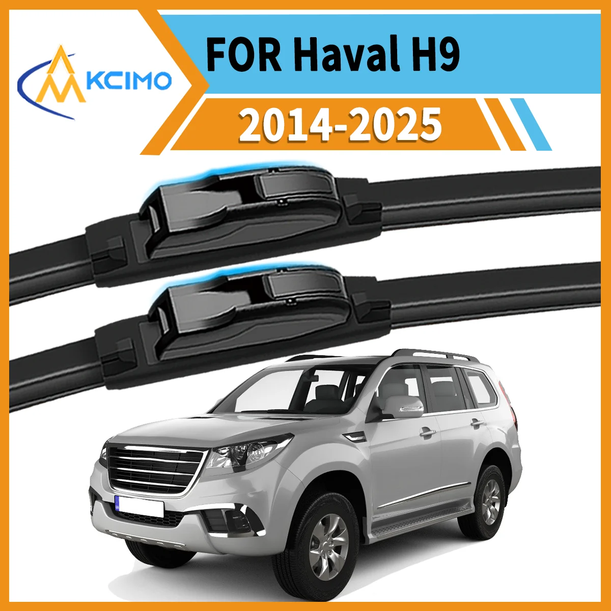 Maximize Your Visibility 2PCS Wiper Blades for Haval H9 2014-2025 All-Season Clarity Easy Install Safe Driving Confidence
Maximize Your Visibility 2PCS Wiper Blades for Haval H9 2014-2025 All-Season Clarity Easy Install Safe Driving Confidence