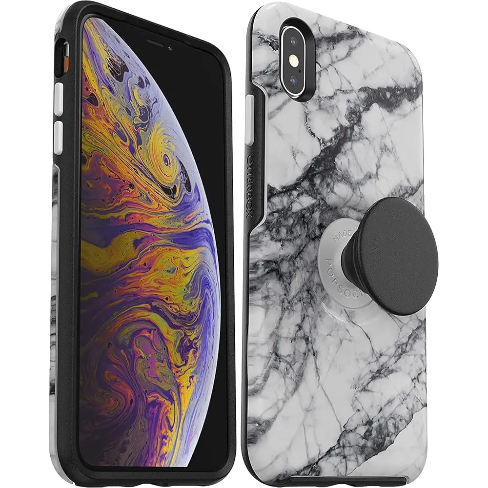 + Pop SYMMETRY SERIES Case for iPhone X / iPhone XS - White Marble
+ Pop SYMMETRY SERIES Case for iPhone X / iPhone XS - White Marble