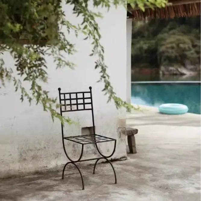 *qz Outdoor Wrought Iron Waterproof Party Chair Garden Iron Frame Chair Cheap on Sale
*qz Outdoor Wrought Iron Waterproof Party Chair Garden Iron Frame Chair Cheap on Sale