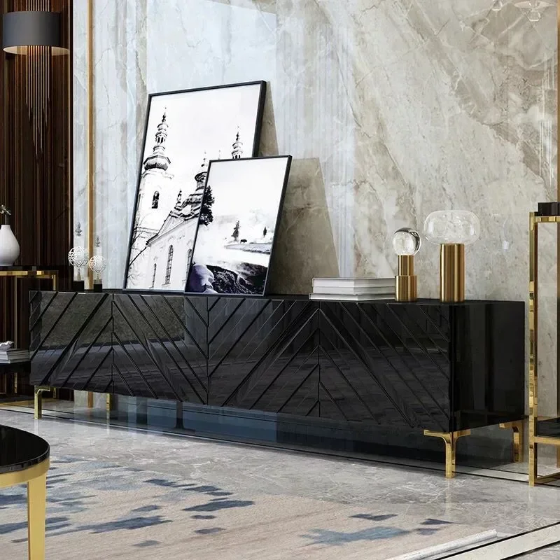 Light Luxury TV Cabinet and Tea Table Combination Living Room Post-Modern Neoclassical Low Cabinet
Light Luxury TV Cabinet and Tea Table Combination Living Room Post-Modern Neoclassical Low Cabinet