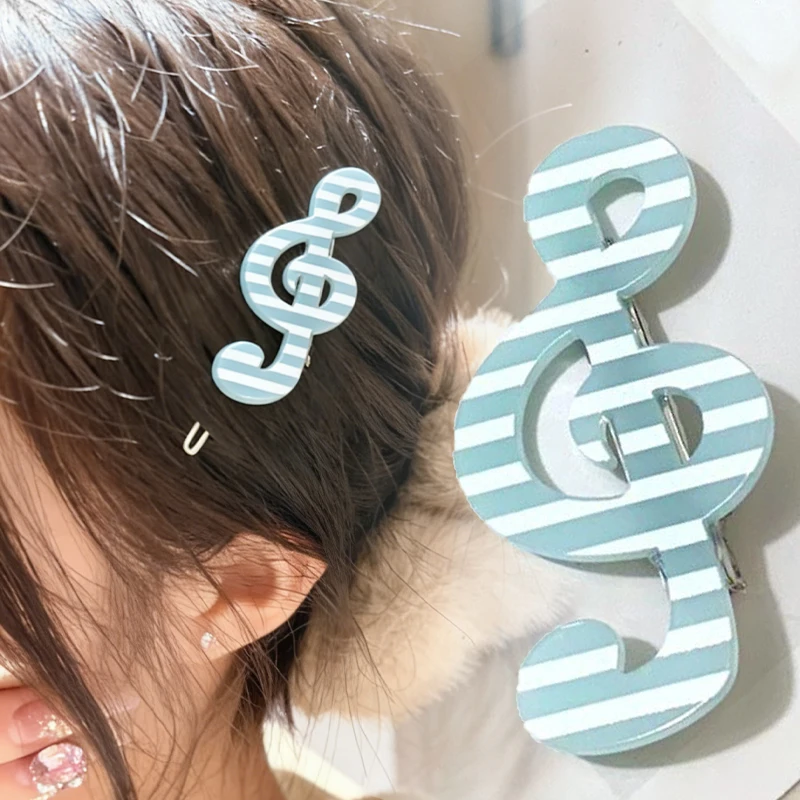 Sweet Musical Note Polka Dot Hair Clip Y2K Subculture Hairpins Cute Fashion Bang Clip Headwear Accessories for Women Hair Decor
Sweet Musical Note Polka Dot Hair Clip Y2K Subculture Hairpins Cute Fashion Bang Clip Headwear Accessories for Women Hair Decor