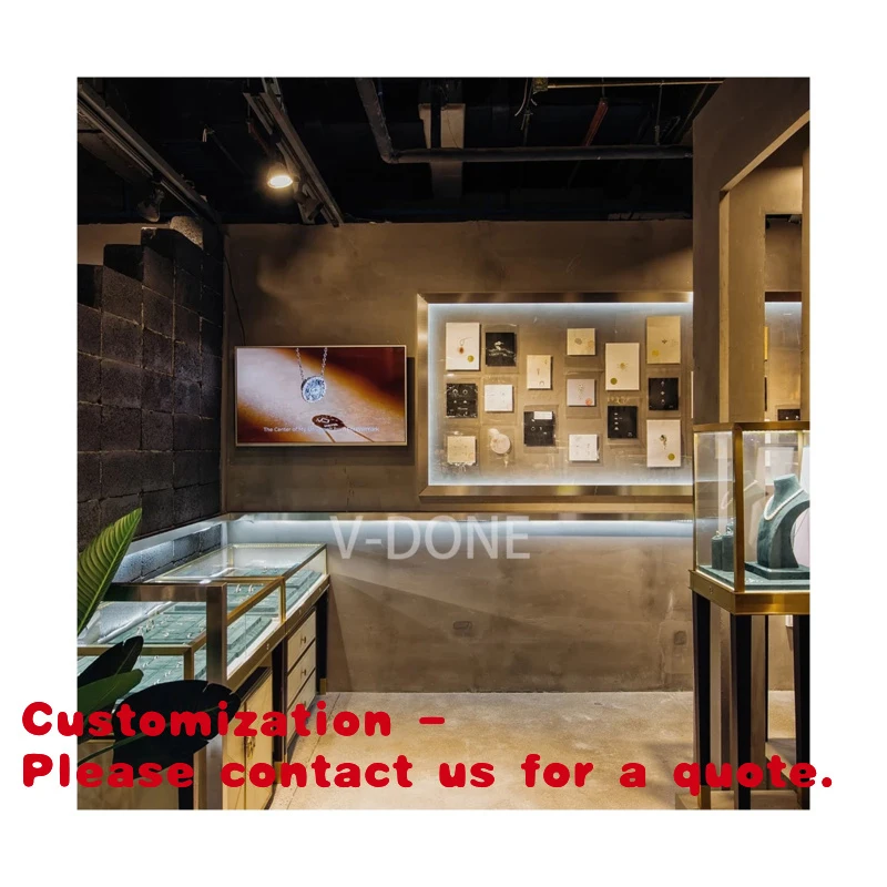 custom.Guangzhou Factory Supplier V-DONE Stainless Steel Jewellery Shop Interior Furniture Design Pictures Color/Size Customizat
custom.Guangzhou Factory Supplier V-DONE Stainless Steel Jewellery Shop Interior Furniture Design Pictures Color/Size Customizat