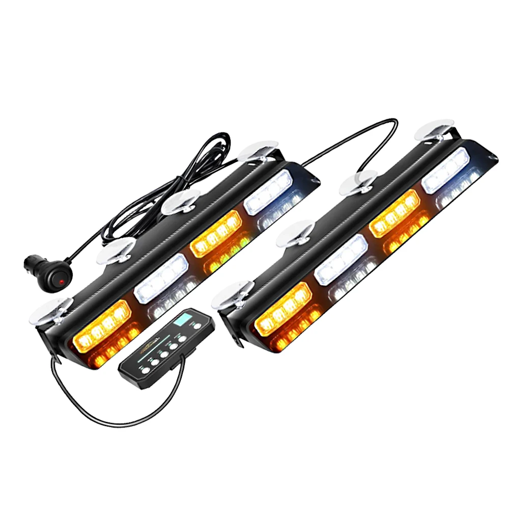1 Pair Emergency Dash Strobe Light LED Chip and ABS for emergency vehicles and trailers construction vehicles
1 Pair Emergency Dash Strobe Light LED Chip and ABS for emergency vehicles and trailers construction vehicles
